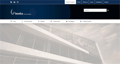 Desktop Screenshot of boukaholding.com